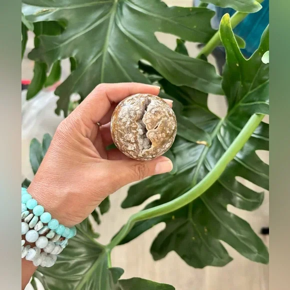 Ocean Jasper Sphere - Picture 2 of 5